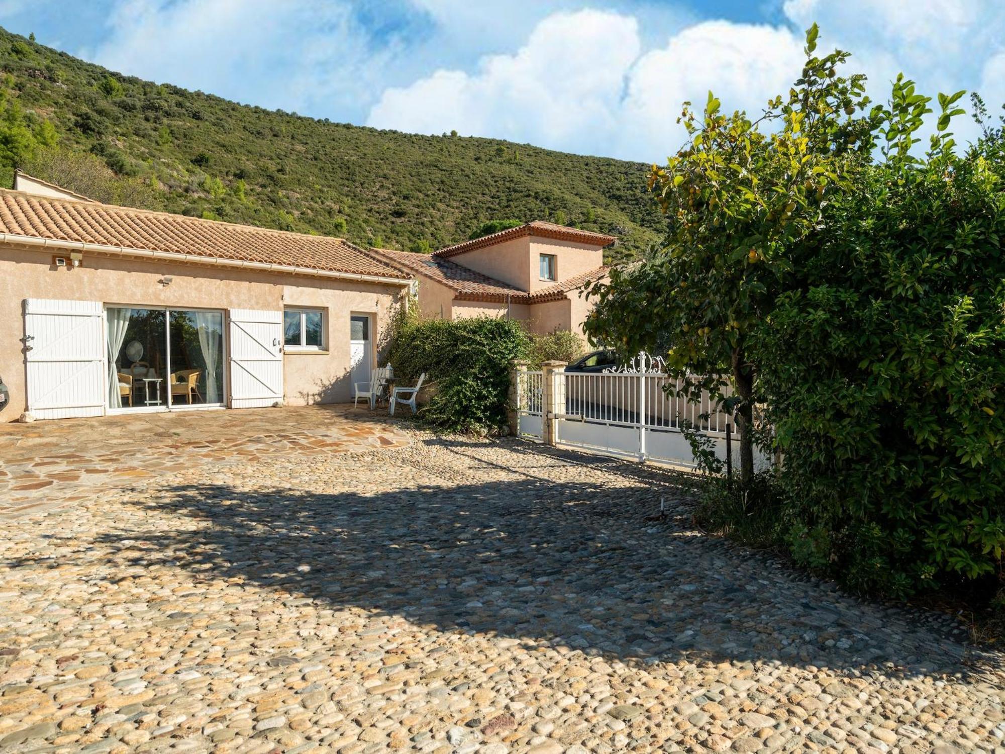 House In The South Of France With Private Pool Villa Roquebrun Exteriör bild