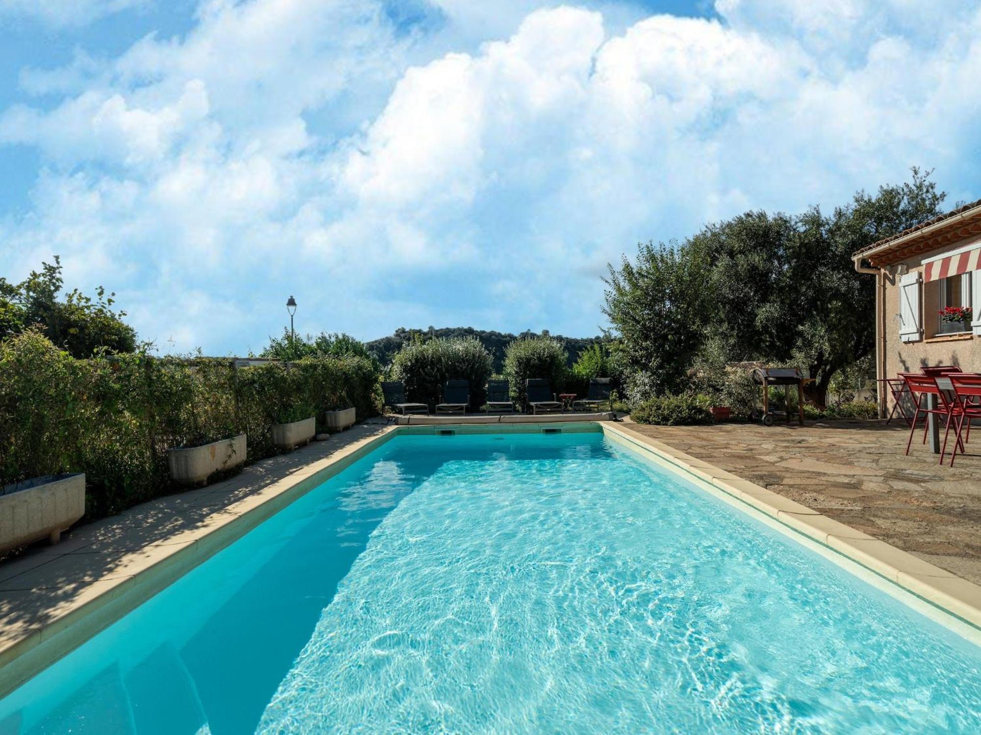 House In The South Of France With Private Pool Villa Roquebrun Exteriör bild