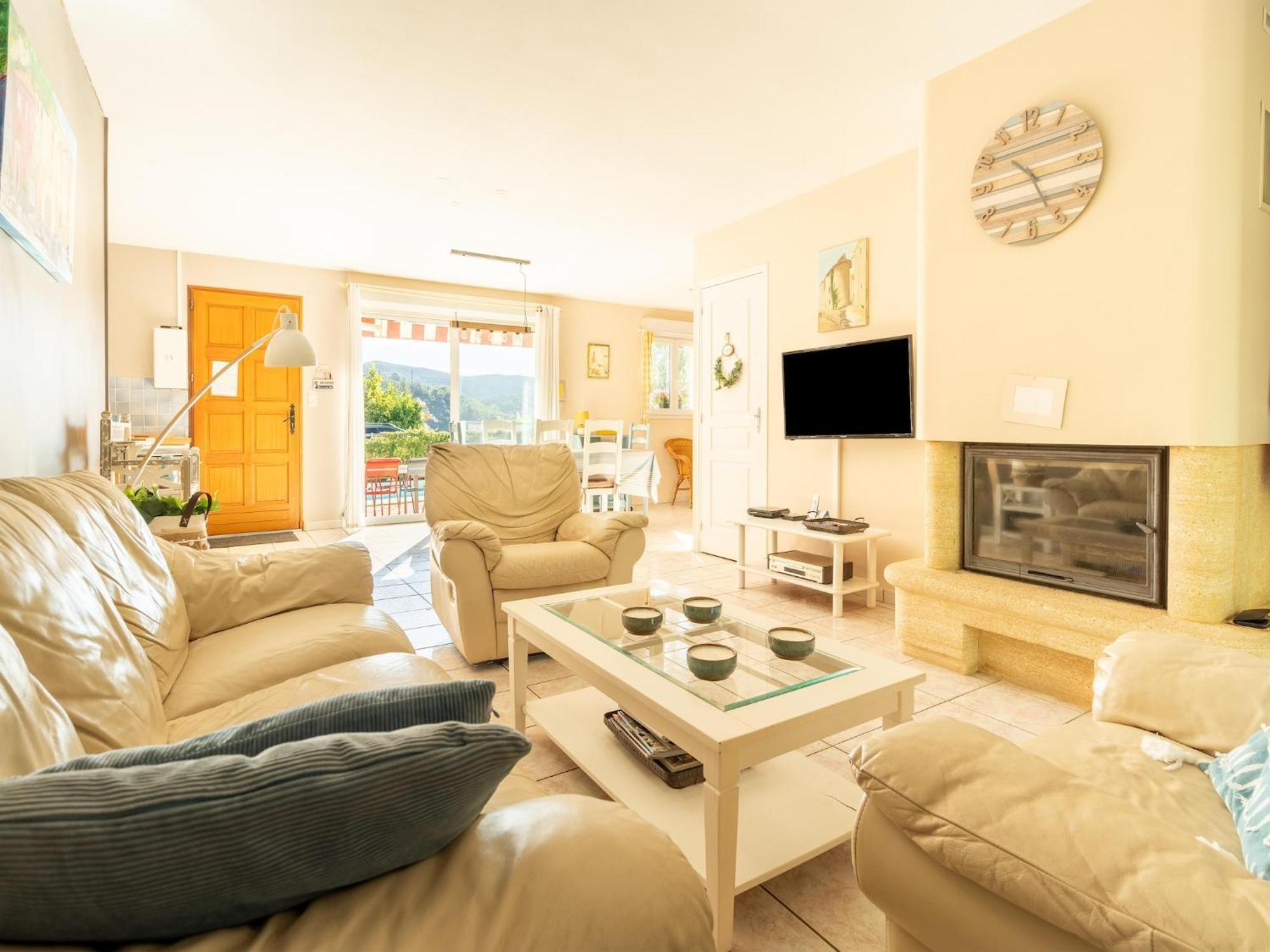 House In The South Of France With Private Pool Villa Roquebrun Exteriör bild